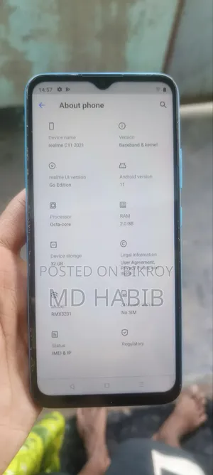 Realme C11 2021 32 GB Blue