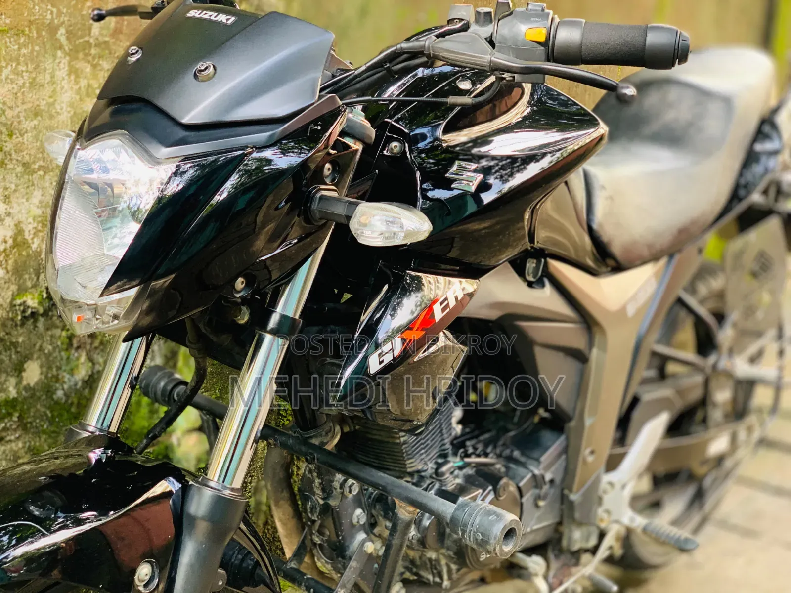 Suzuki Gixxer 2023 Black