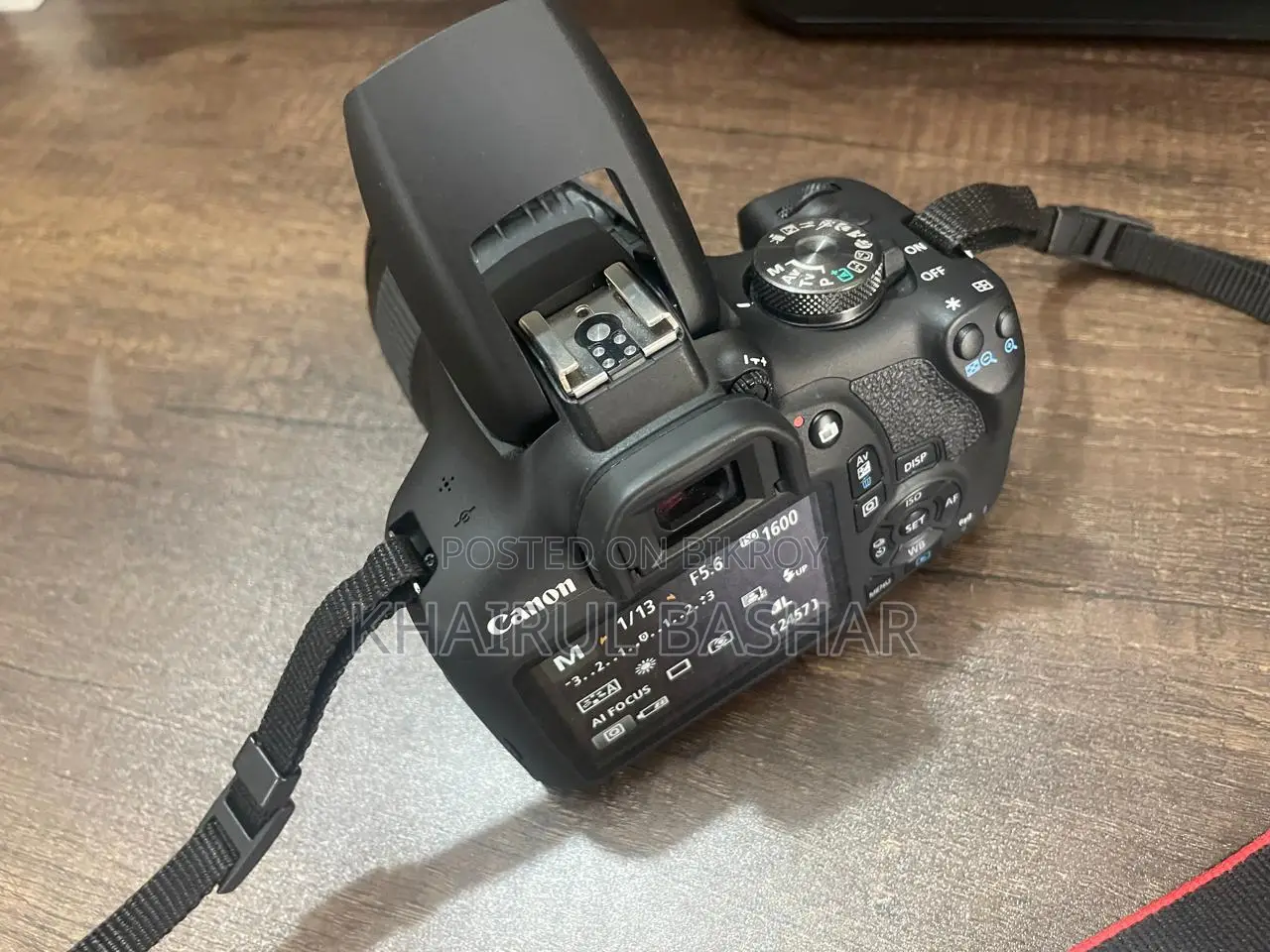 Canon EOS 2000D DSLR Camera – 100 Shutter Count, With 18-55mm Lens