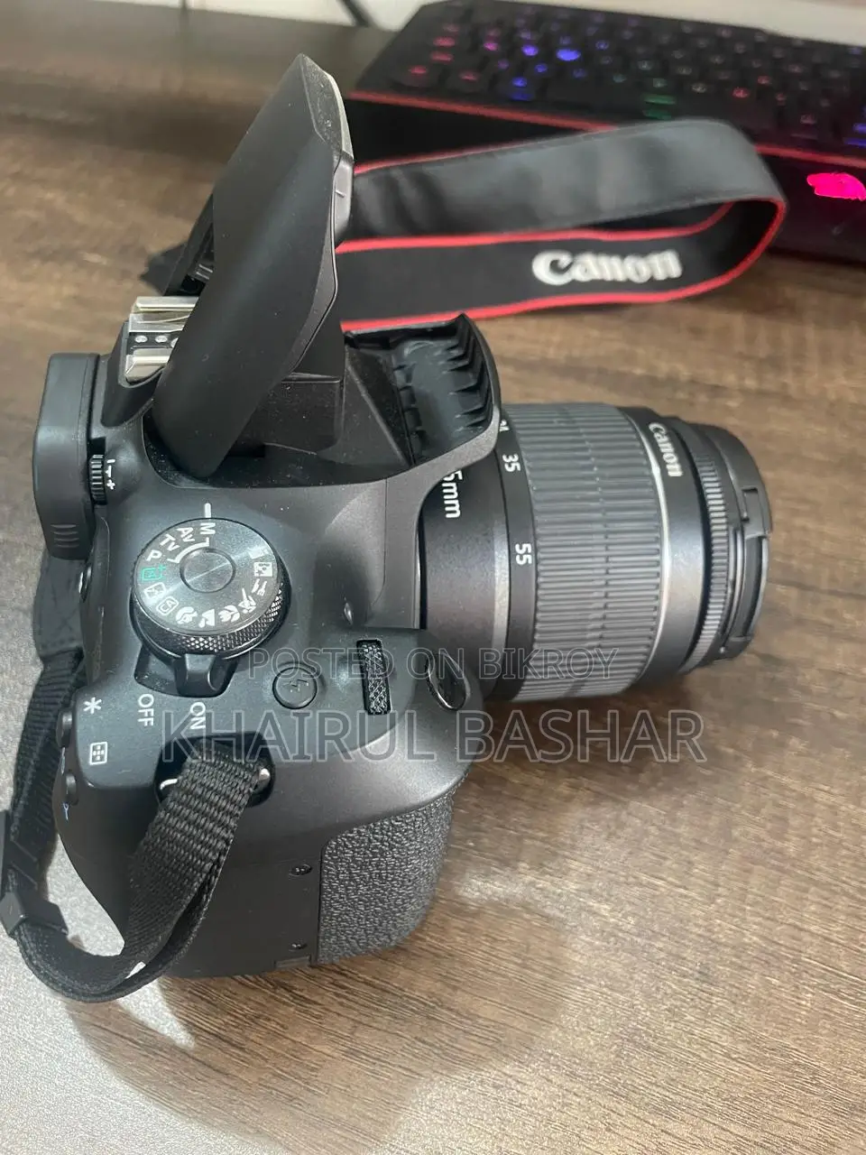 Canon EOS 2000D DSLR Camera – 100 Shutter Count, With 18-55mm Lens
