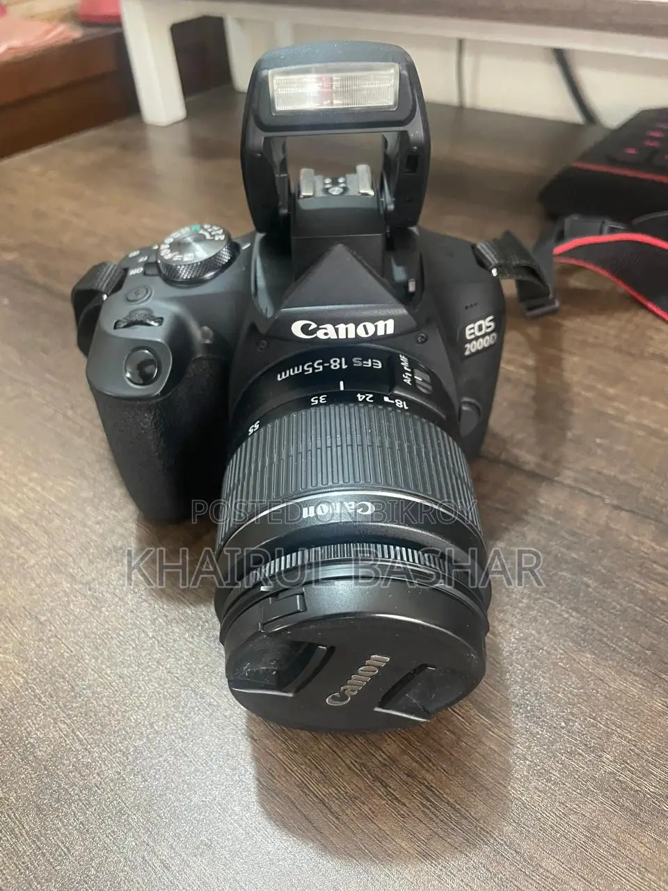 Canon EOS 2000D DSLR Camera – 100 Shutter Count, With 18-55mm Lens