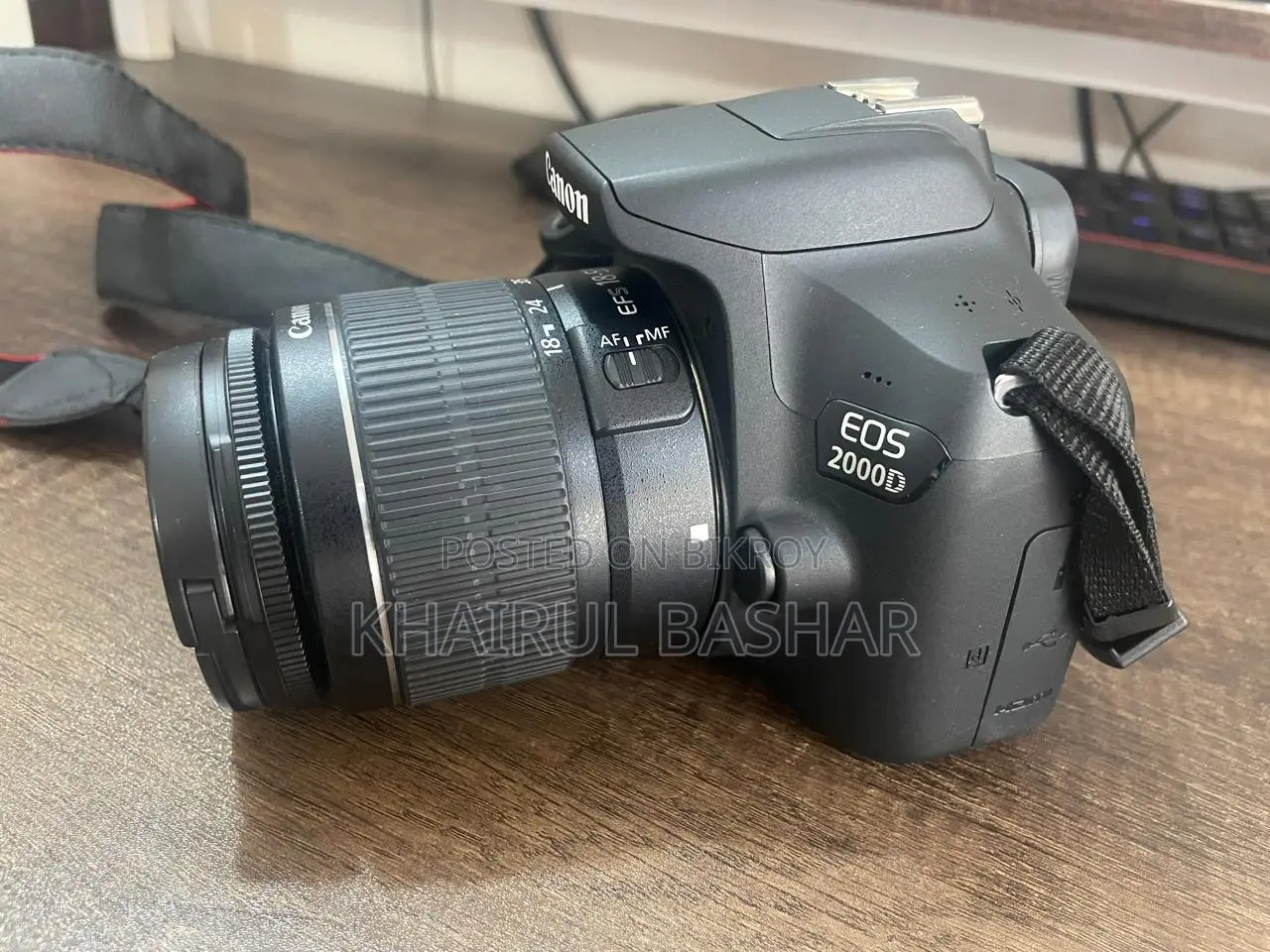 Canon EOS 2000D DSLR Camera – 100 Shutter Count, With 18-55mm Lens