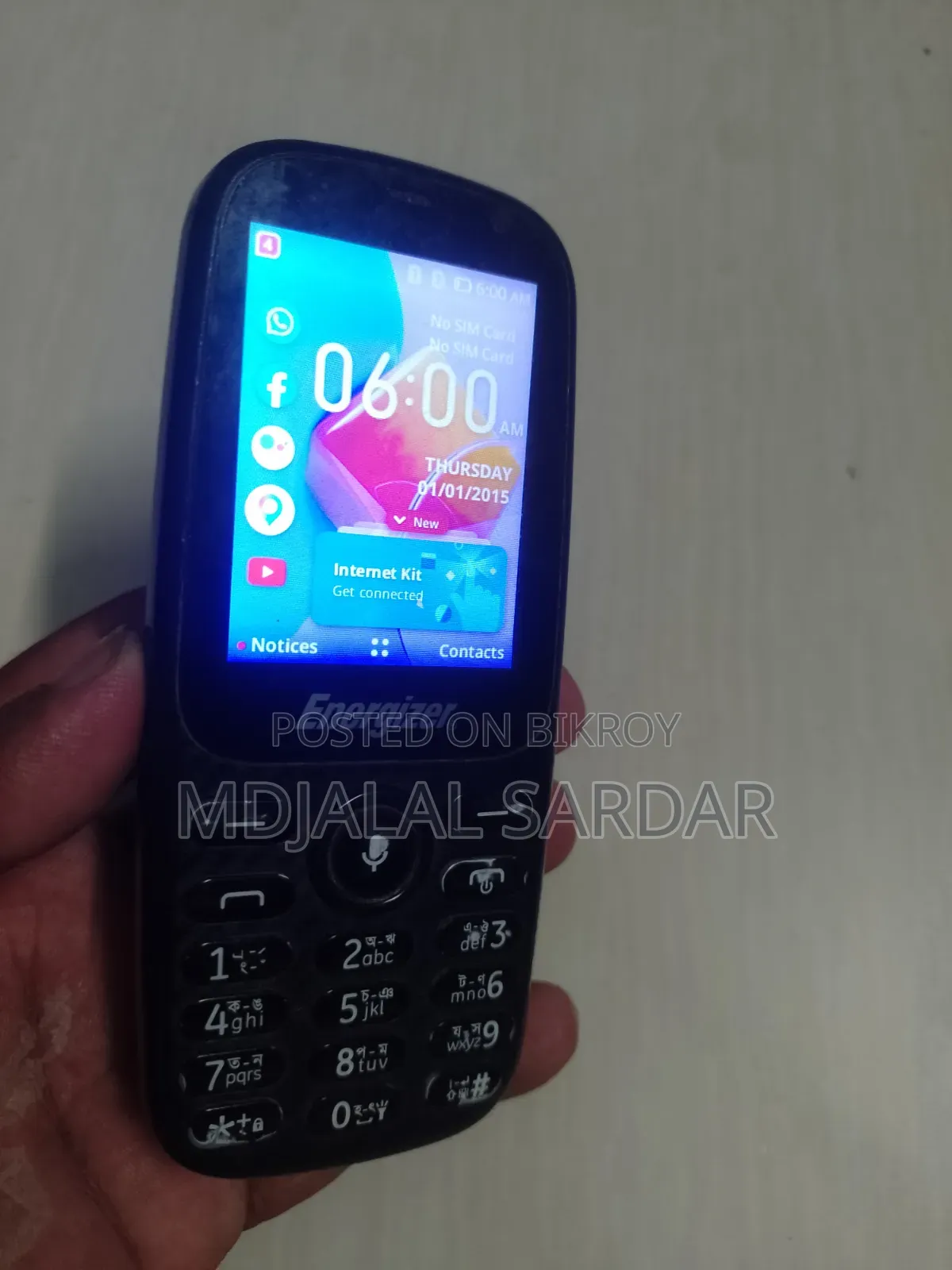 Energizer E242s 4 GB Black