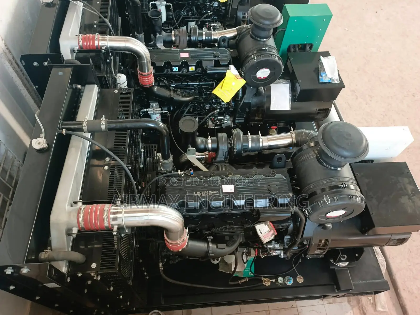 Cummins Open-Type 500 kVA / 400 kW Diesel Generator