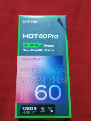 Infinix Hot 60 Pro 128 GB White