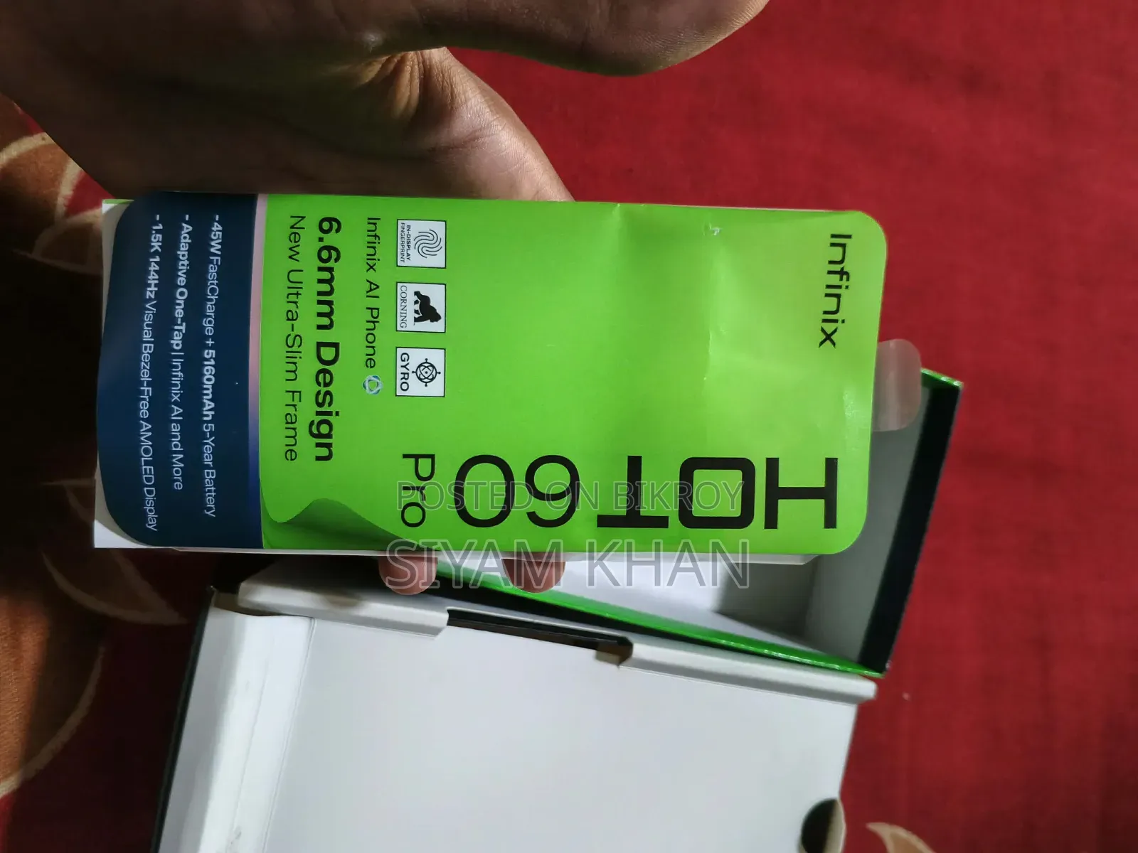 Infinix Hot 60 Pro 128 GB White