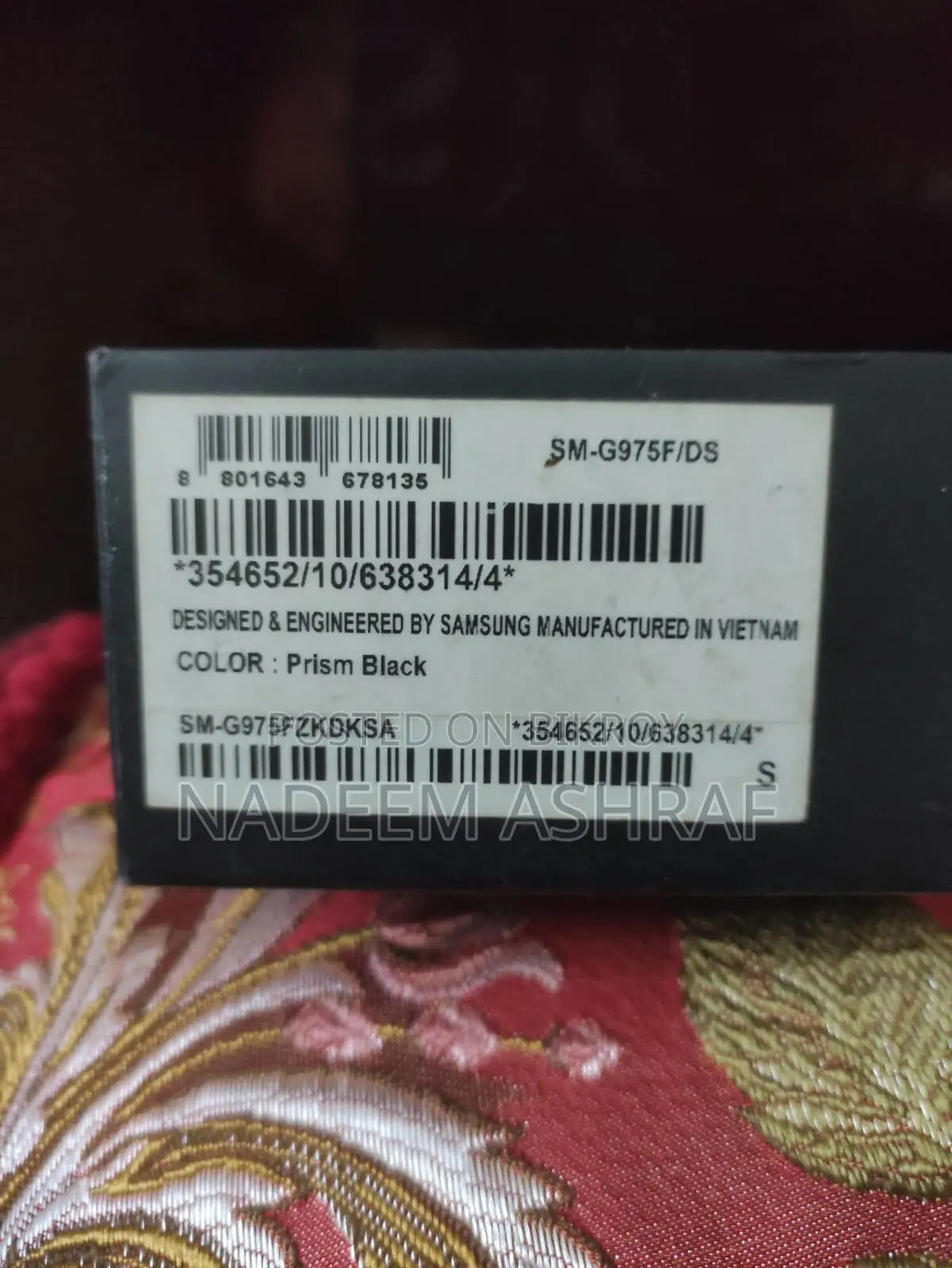 Samsung Galaxy S10 Plus 128 GB Black