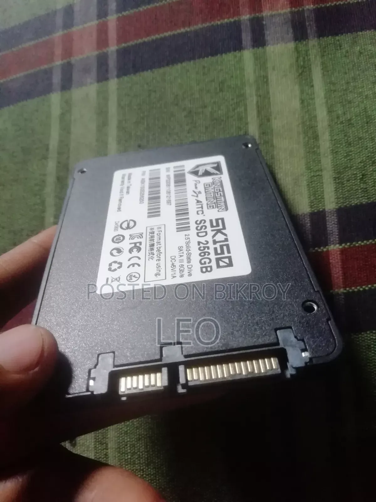 ২৫৬ জিবি সাটা এসএসডি বিক্রি