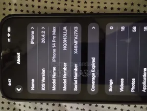 অ্যাপল আইফোন ১৪ প্রো ম্যাক্স ১২৮ জিবি ব্ল্যাক