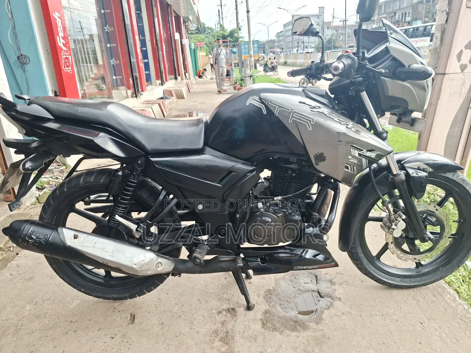 TVS Apache RTR 160 2V 2014 Gray