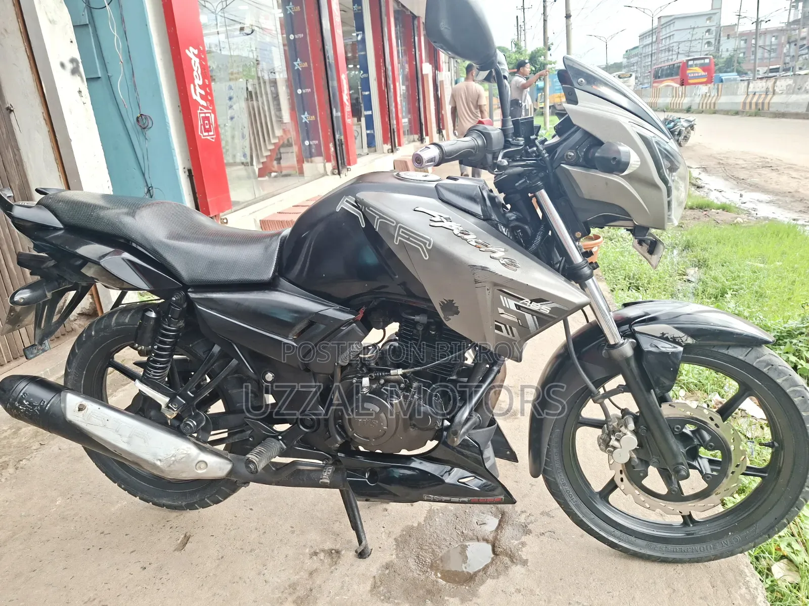 TVS Apache RTR 160 2V 2014 Gray