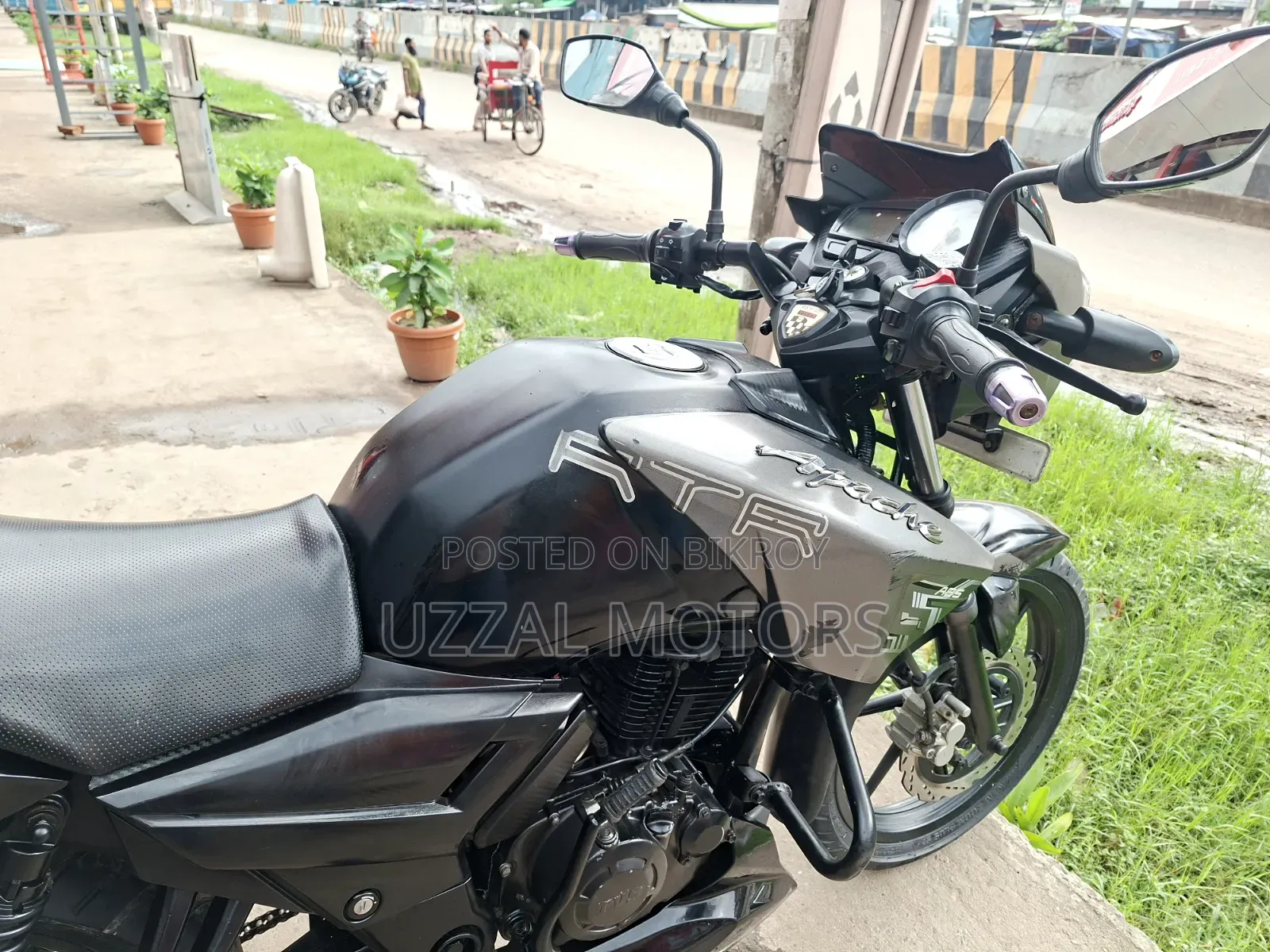 TVS Apache RTR 160 2V 2014 Gray