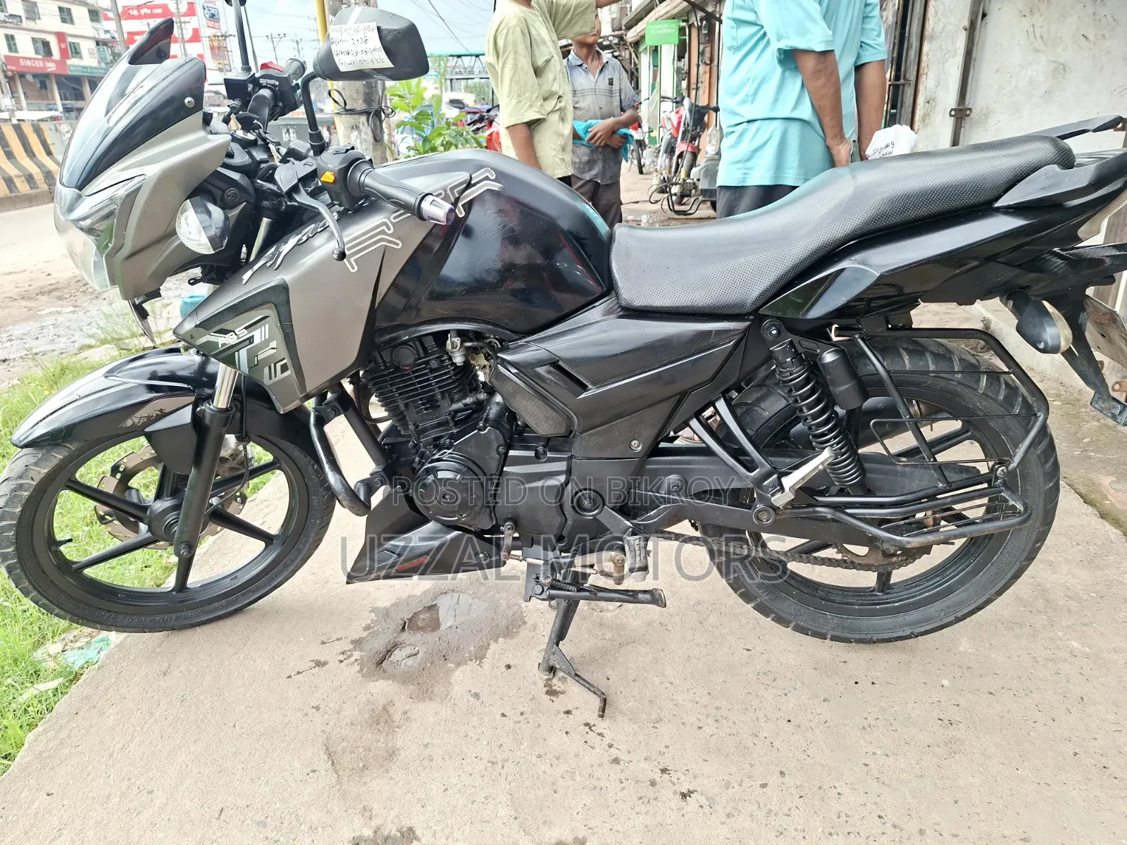 TVS Apache RTR 160 2V 2014 Gray