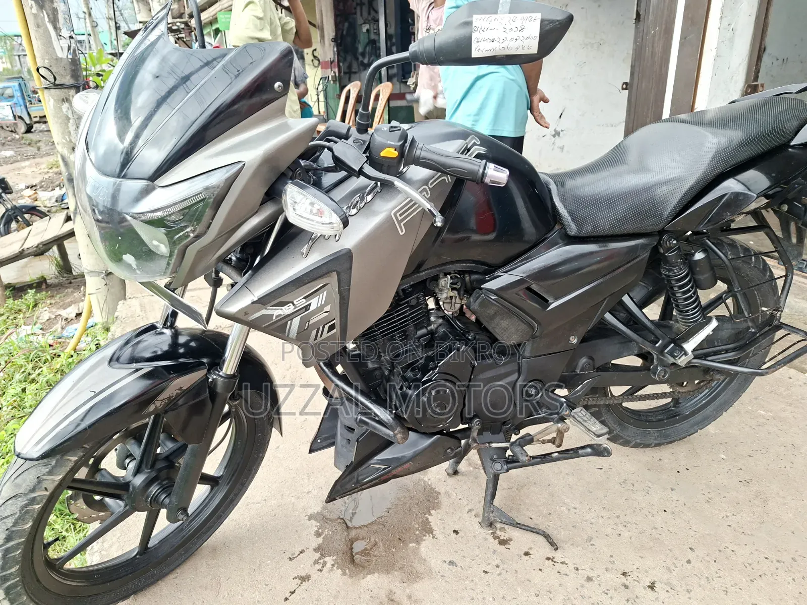 TVS Apache RTR 160 2V 2014 Gray