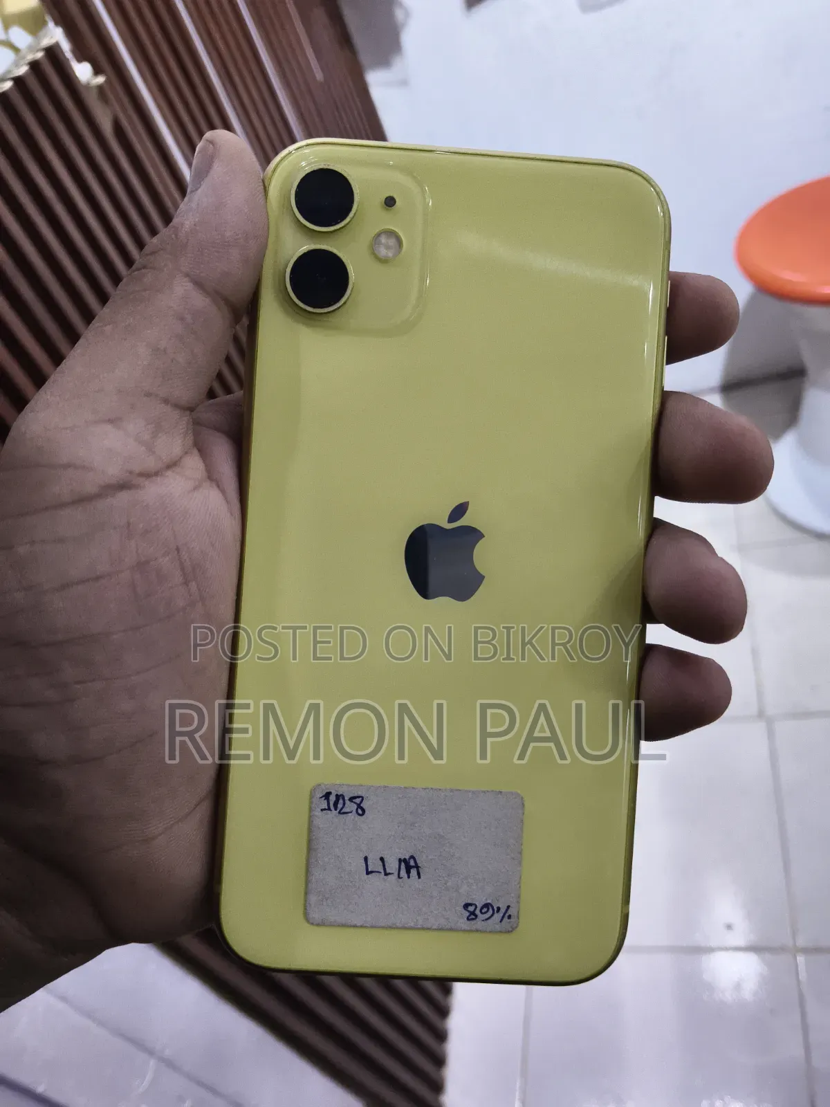 Apple iPhone 11 128 GB Yellow