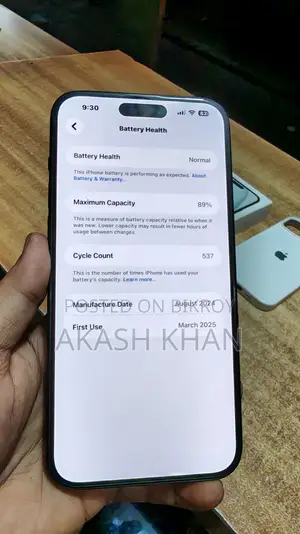 Apple iPhone 15 Plus 128 GB Black