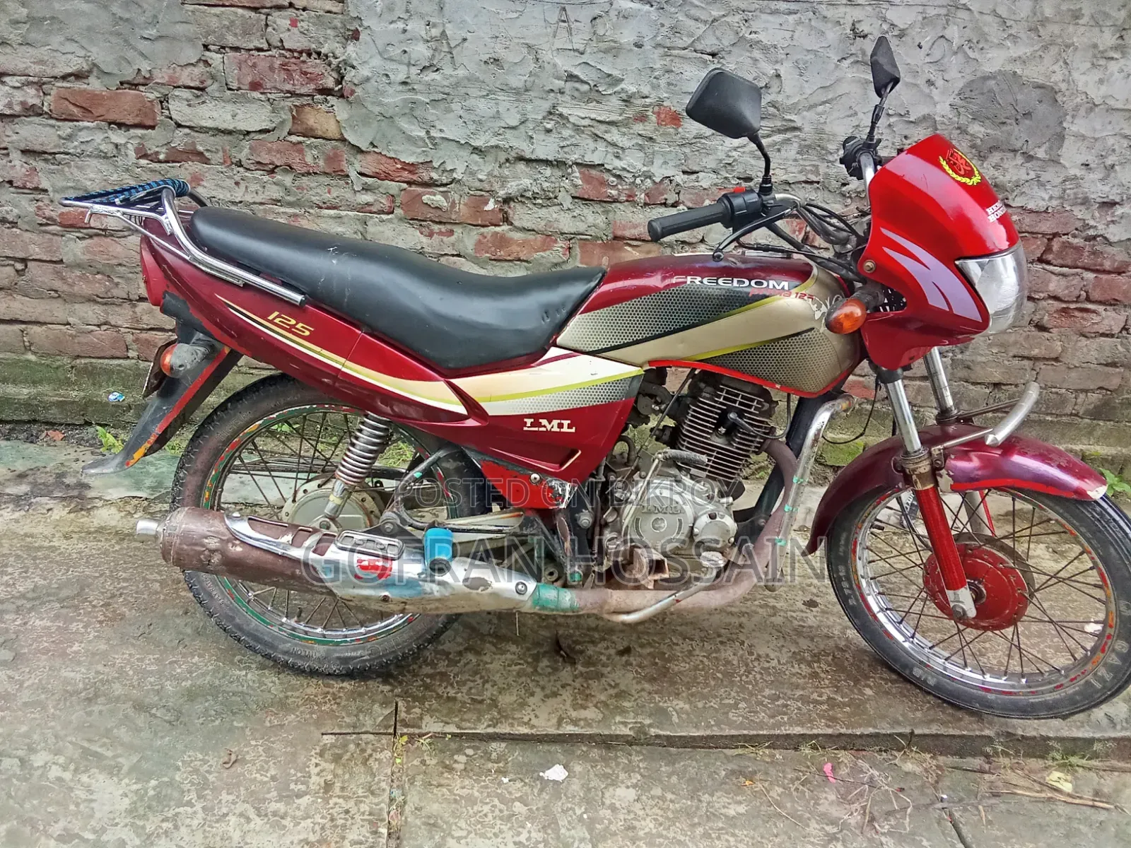 এলএমএল ফ্রিডম প্রিমা ১২৫ ২০১১ রেড