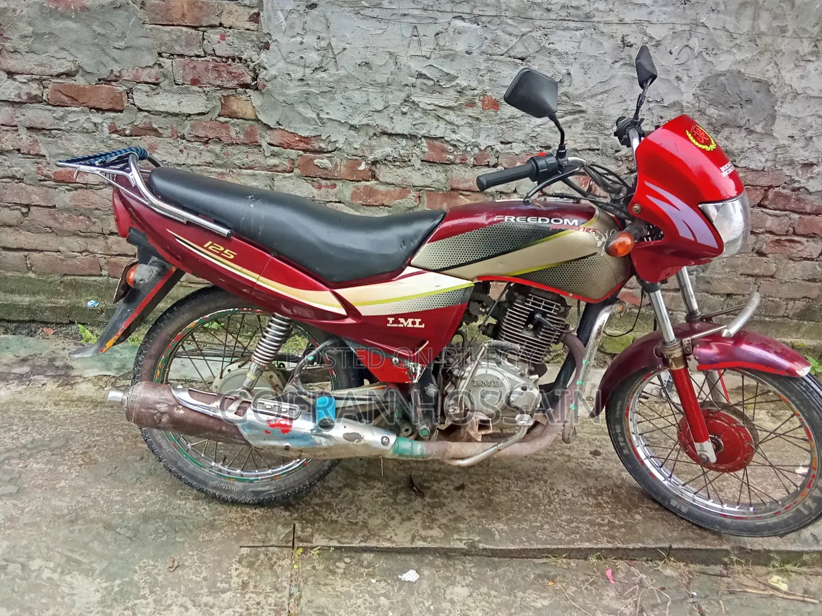 এলএমএল ফ্রিডম প্রিমা ১২৫ ২০১১ রেড