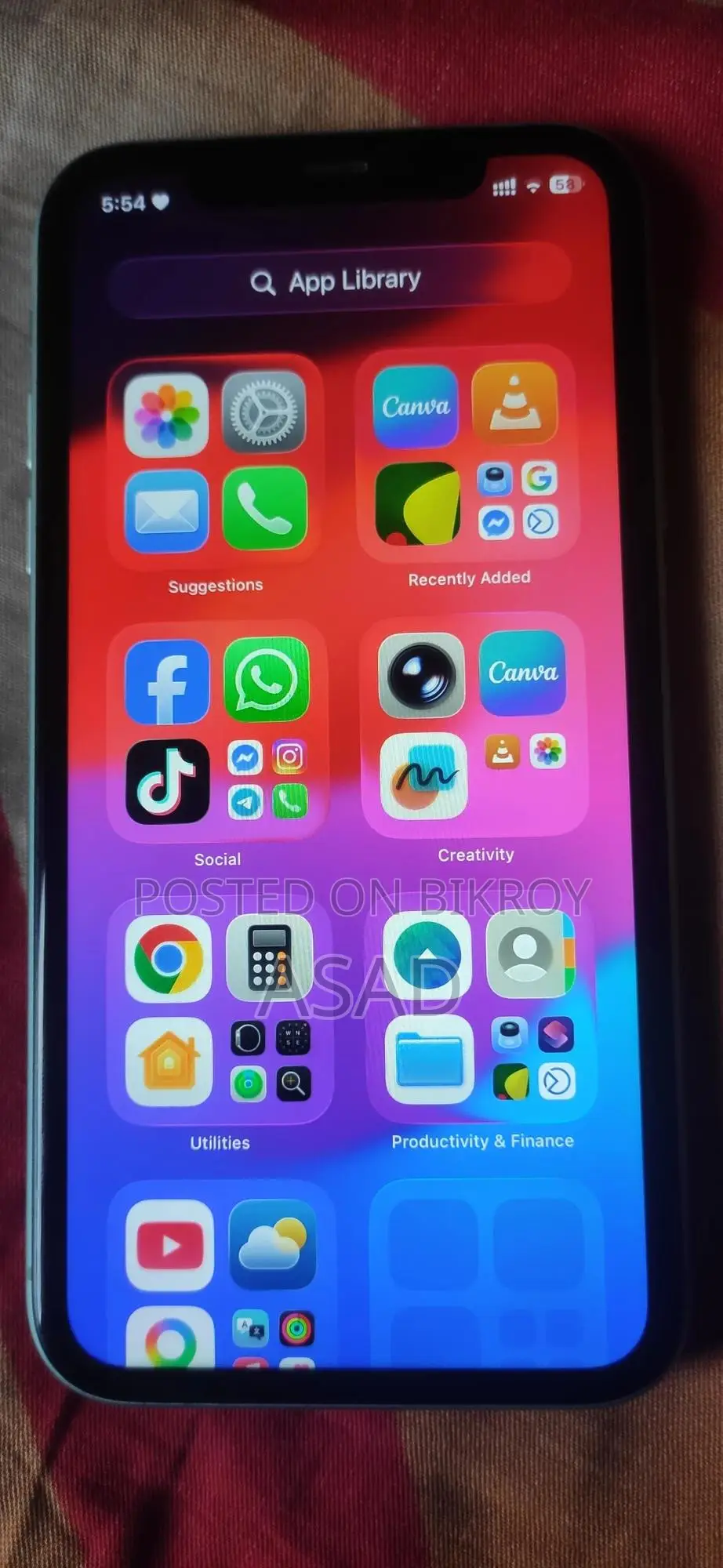 Apple iPhone 11 64 GB Blue