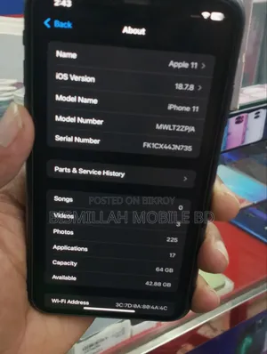 Apple iPhone 11 64 GB Black