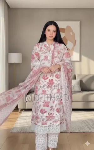 পকেট কুর্তি থ্রি পিস