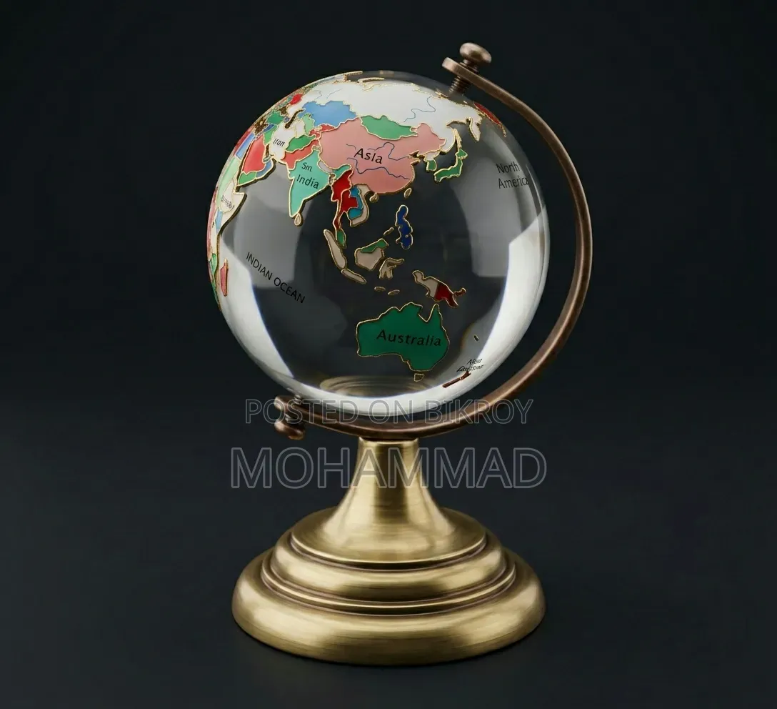 Transparent Crystal Magnifying Globe