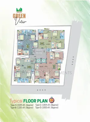 3-Bedroom Apartment in Green Field, Mogbazar for sale