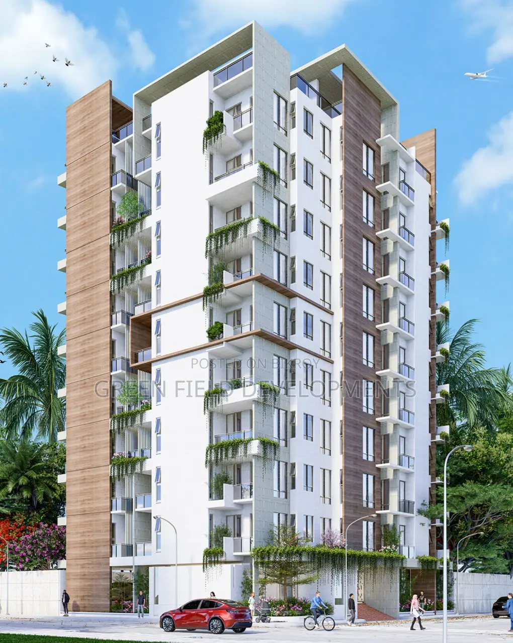 3-Bedroom Apartment in Green Field, Mogbazar for sale