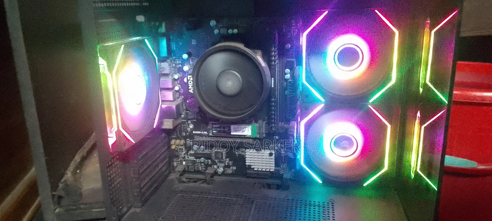 Desktop Computer MSI Model 8GB AMD Ryzen 5 SSHD (Hybrid) 256GB