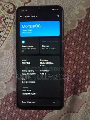 OnePlus Nord 64 GB Black
