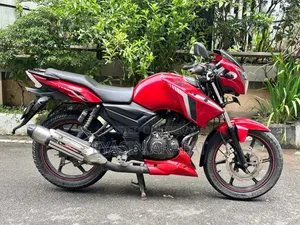 TVS Apache RTR 160 2v Refresh X-connect 2019 Red