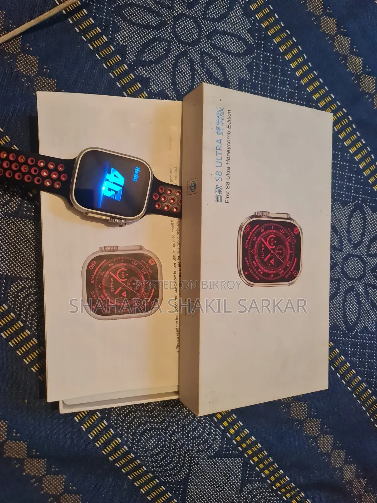 S8 Ultra 4G Smart Watch Android