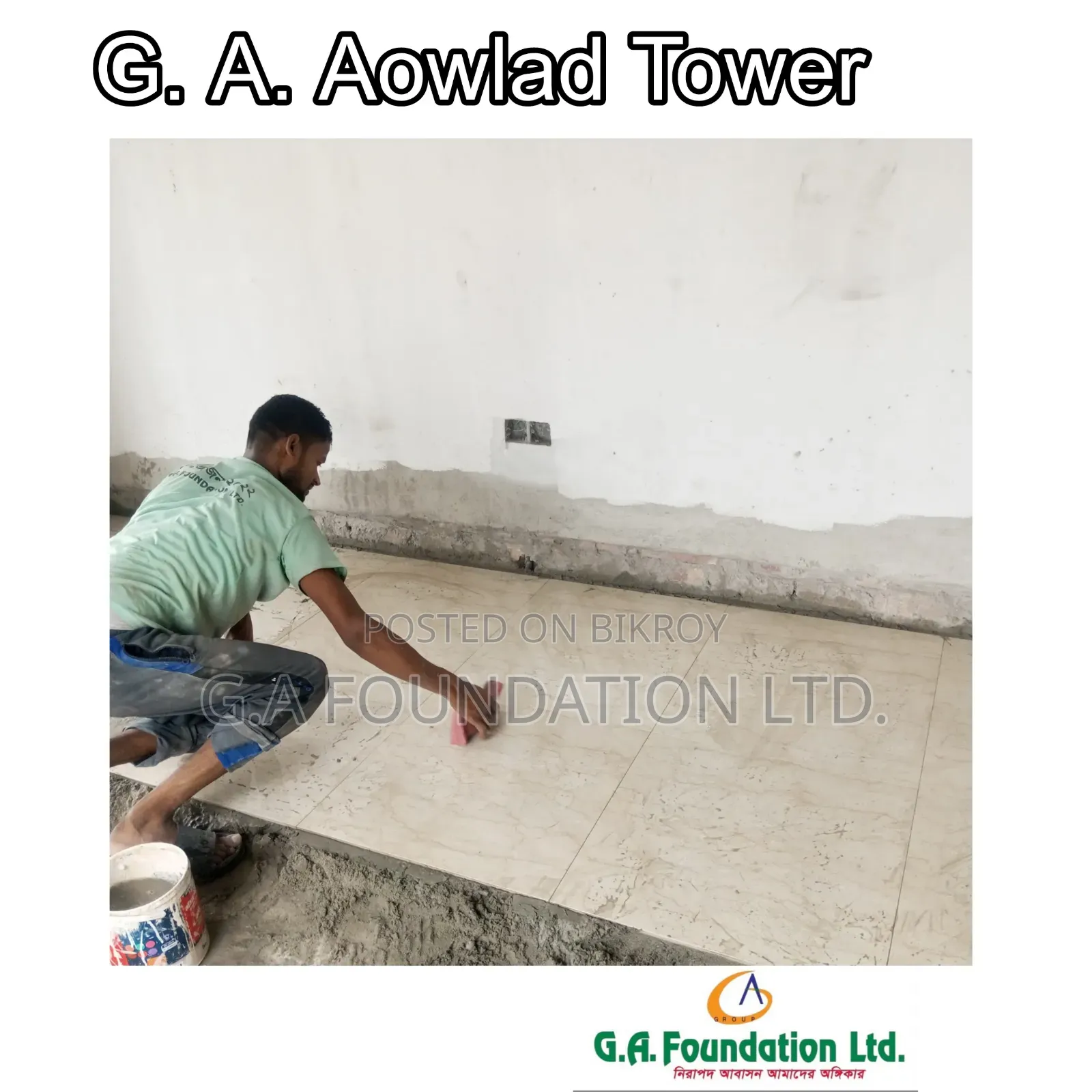 3 Bedroom Apartment in G. A. Aowlad Tower, Mirpur for sale