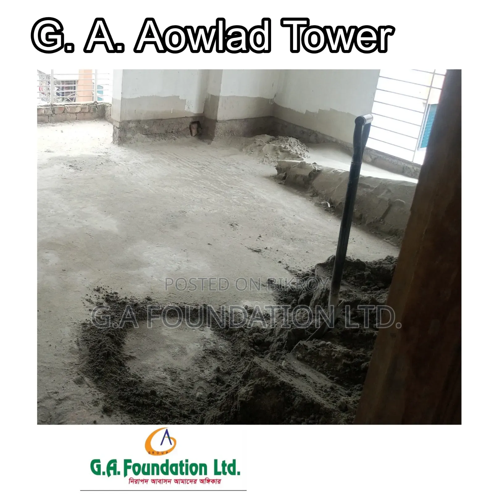 3 Bedroom Apartment in G. A. Aowlad Tower, Mirpur for sale