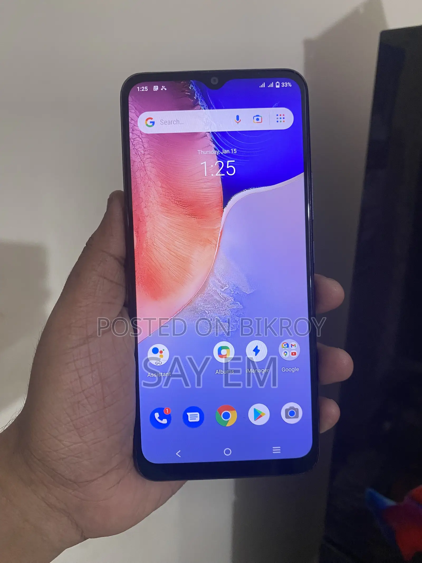 Vivo Y01 32 GB Black