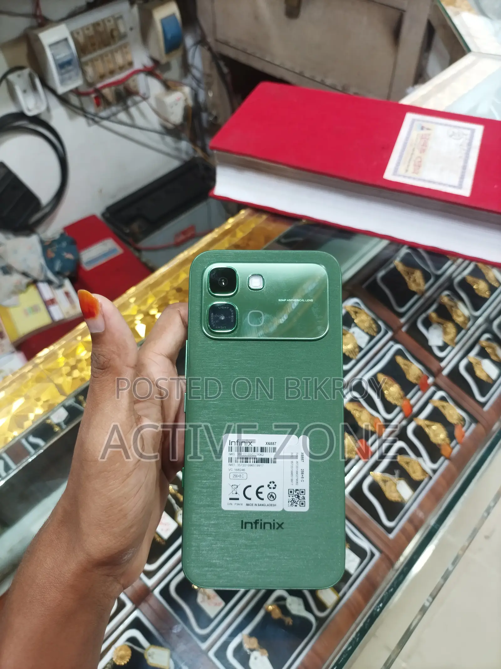 Infinix Note Edge 256 GB Green