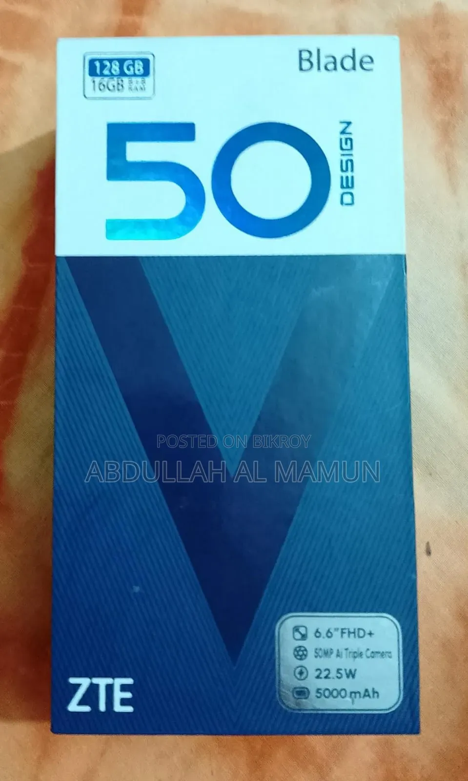ZTE Blade V50 Design 128 GB Blue