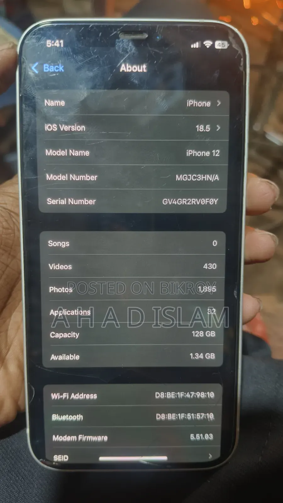 Apple iPhone 12 128 GB White