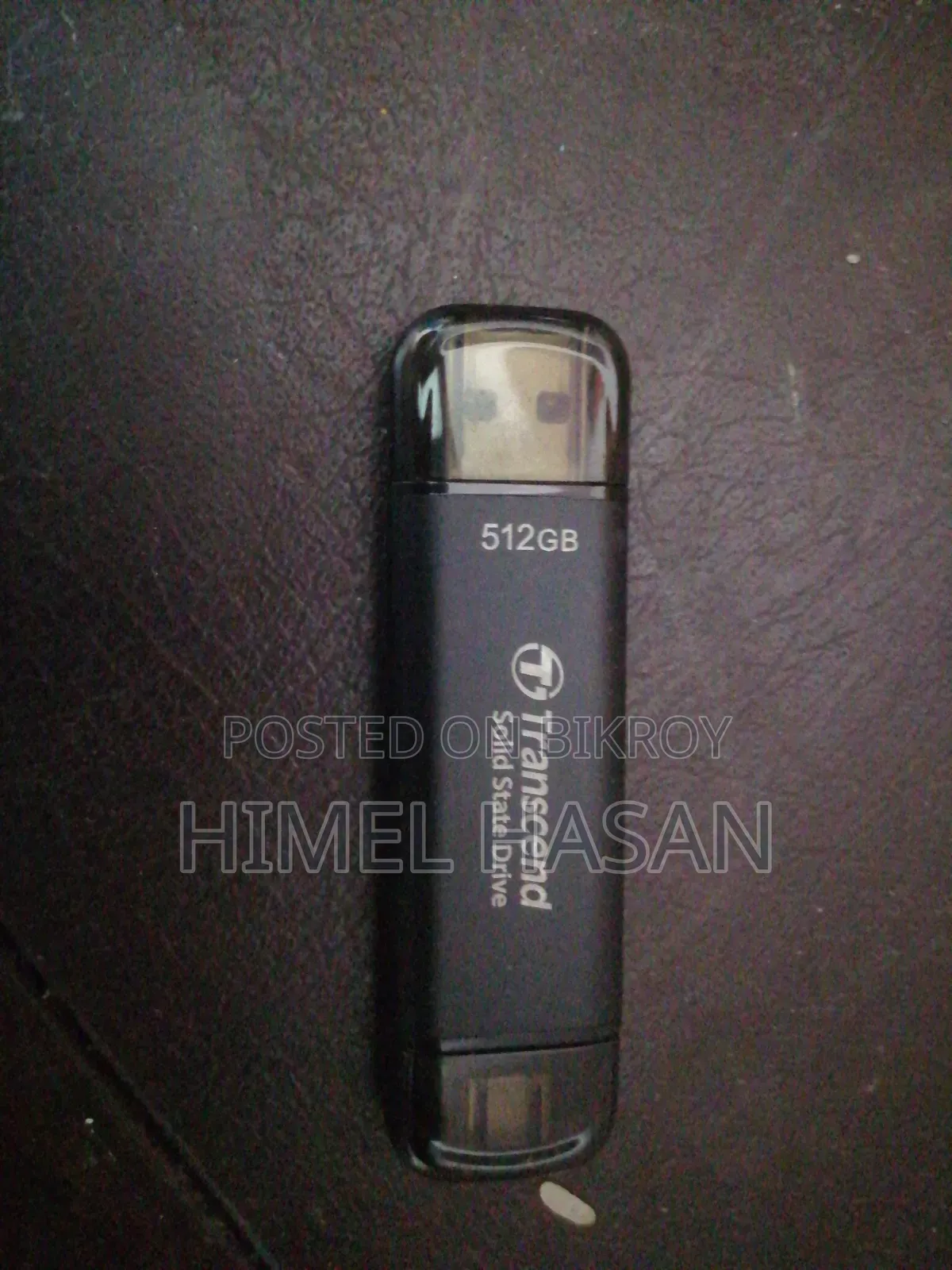 Transcend 512 SSD USB or Type C