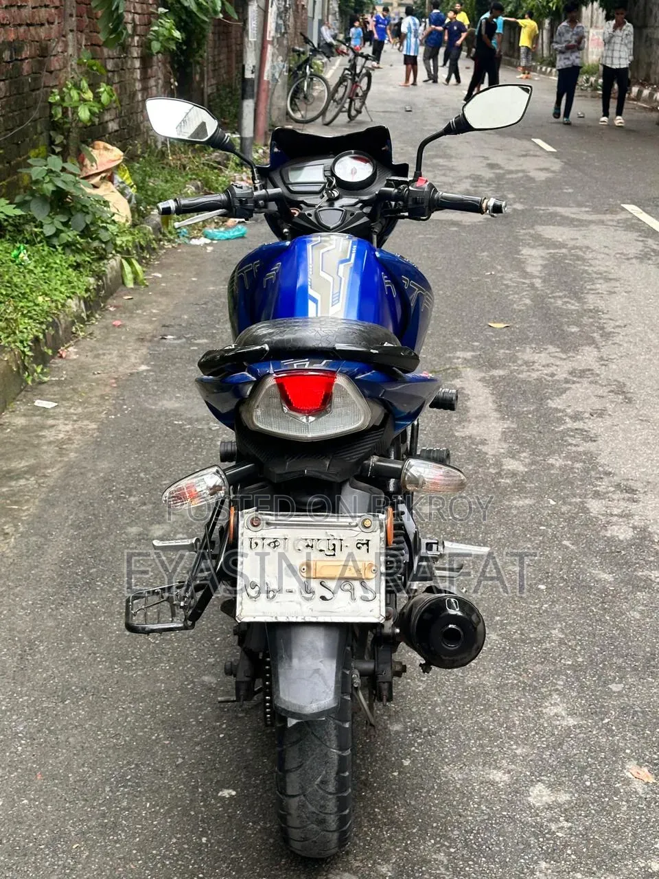 TVS Apache RTR 160 2V 2019 Blue