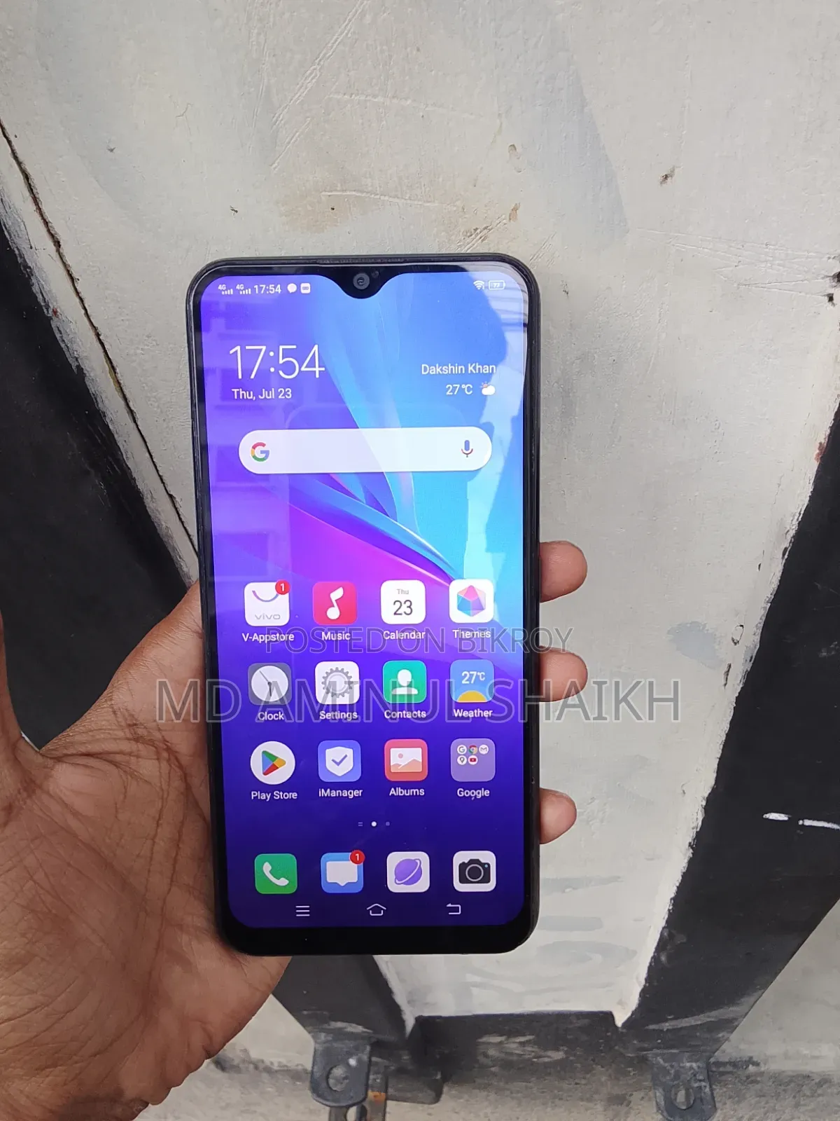 Vivo Y11 32 GB Black