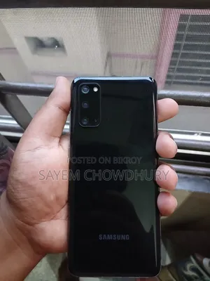 স্যামসাং গ্যালাক্সি এস২০ ১২৮ জিবি ব্ল্যাক