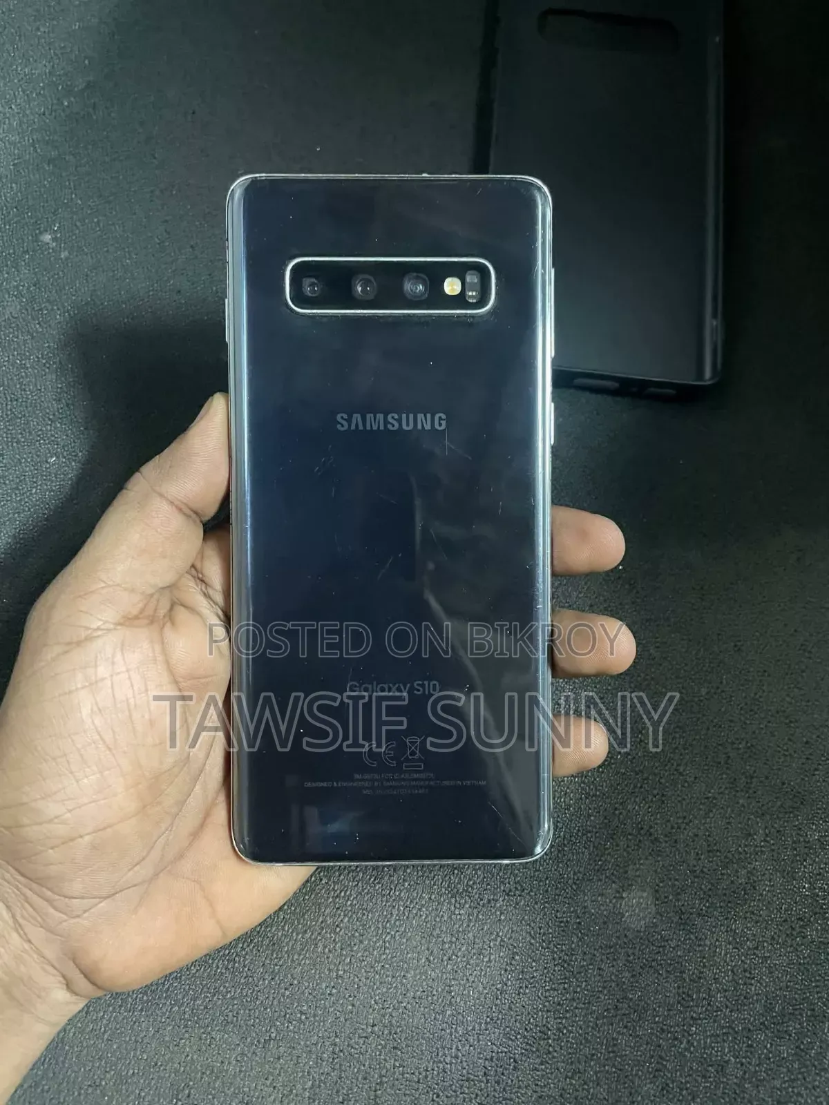 স্যামসাং গ্যালাক্সি এস১০ ১২৮ জিবি ব্ল্যাক