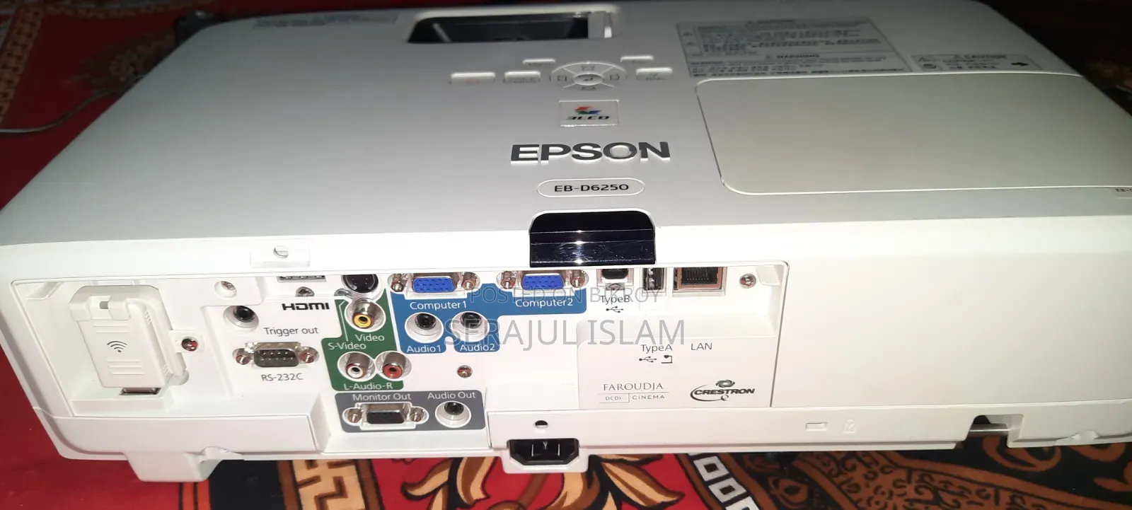 EPSON EB D6250 পাওয়ার লাইট প্রজেক্টর বিক্রি