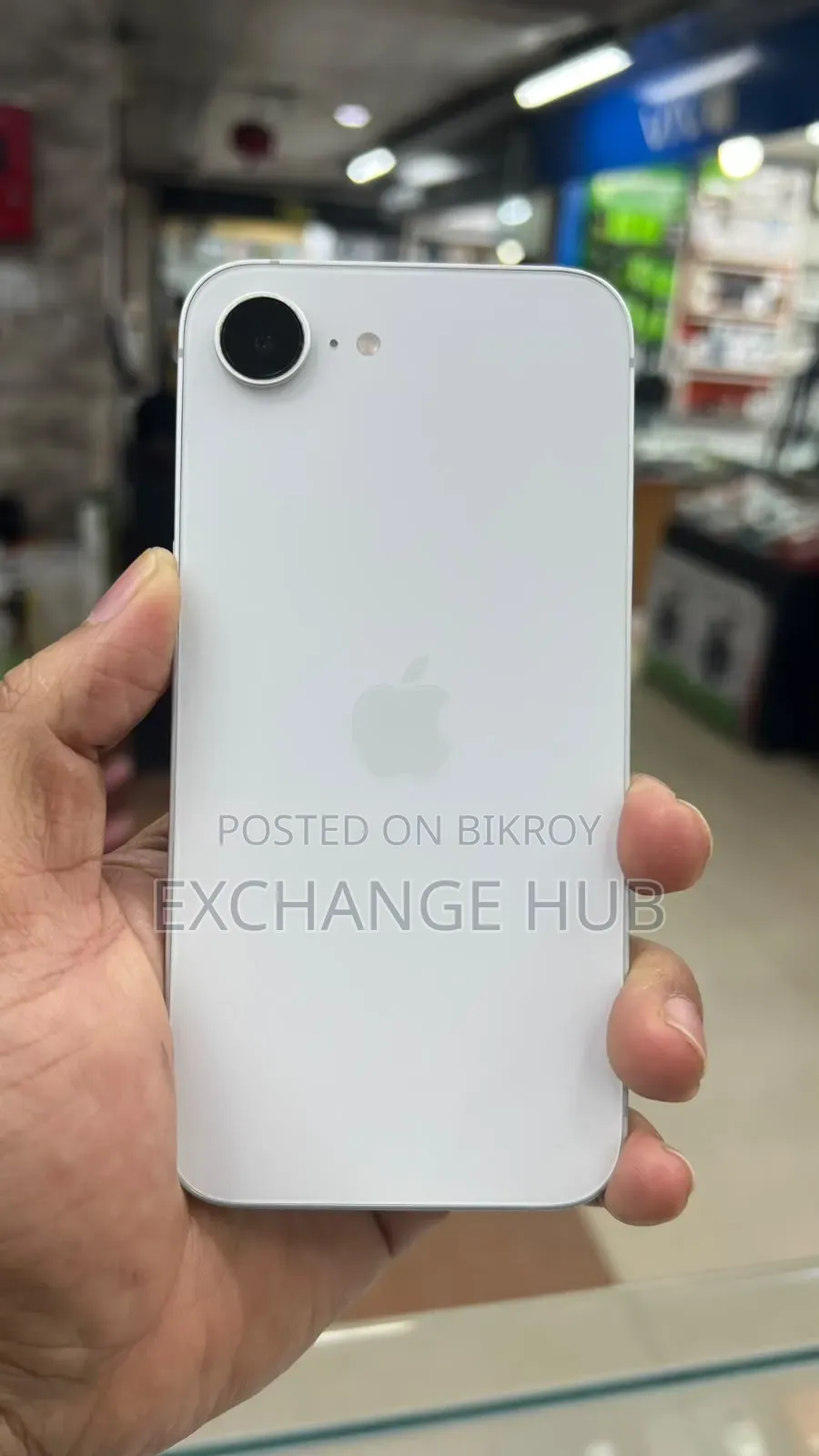 অ্যাপল আইফোন ১৬ই ১২৮ জিবি হোয়াইট