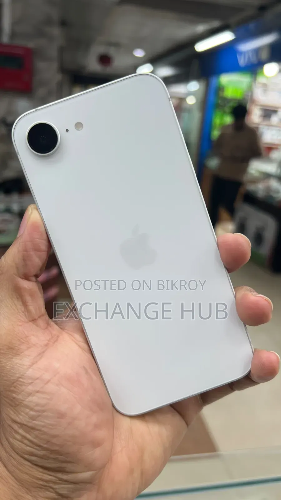অ্যাপল আইফোন ১৬ই ১২৮ জিবি হোয়াইট