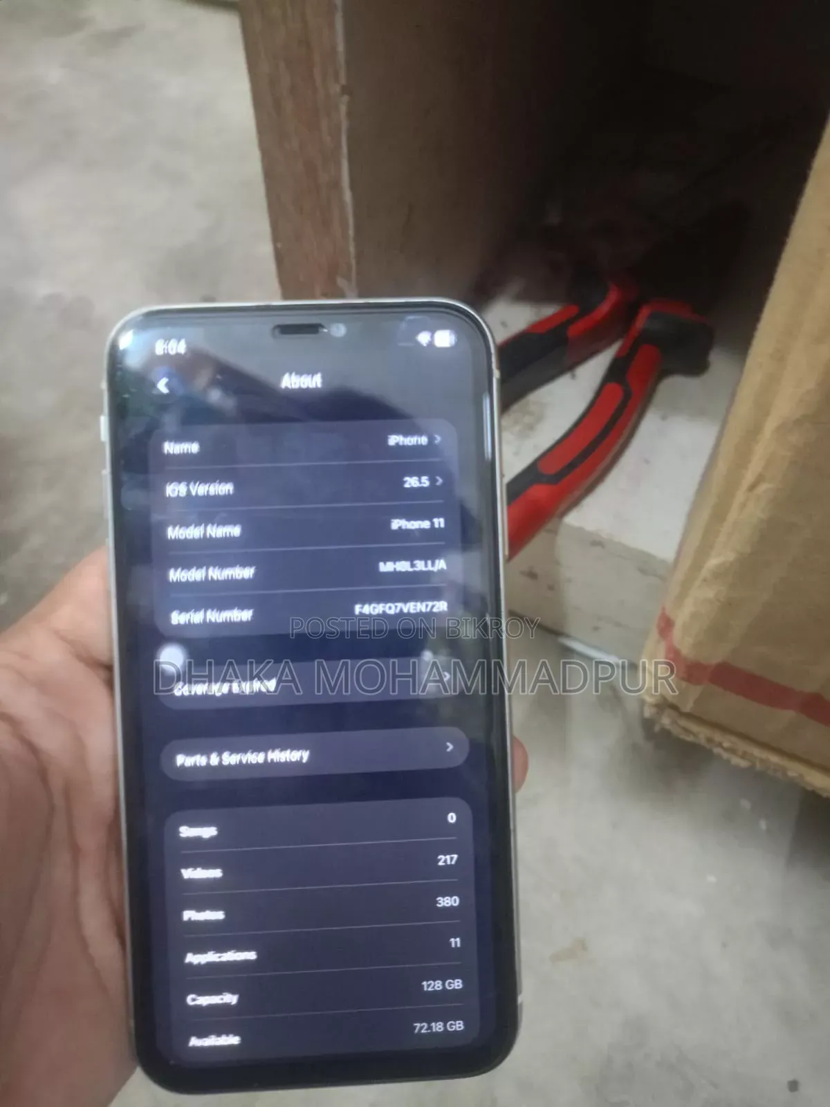Apple iPhone 11 128 GB White