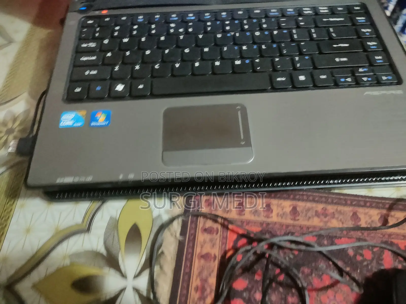 Laptop Acer Aspire 4741 4GB Intel Core I3 HDD 256GB