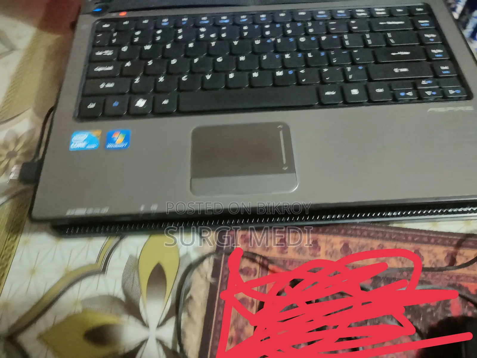 Laptop Acer Aspire 4741 4GB Intel Core I3 HDD 256GB