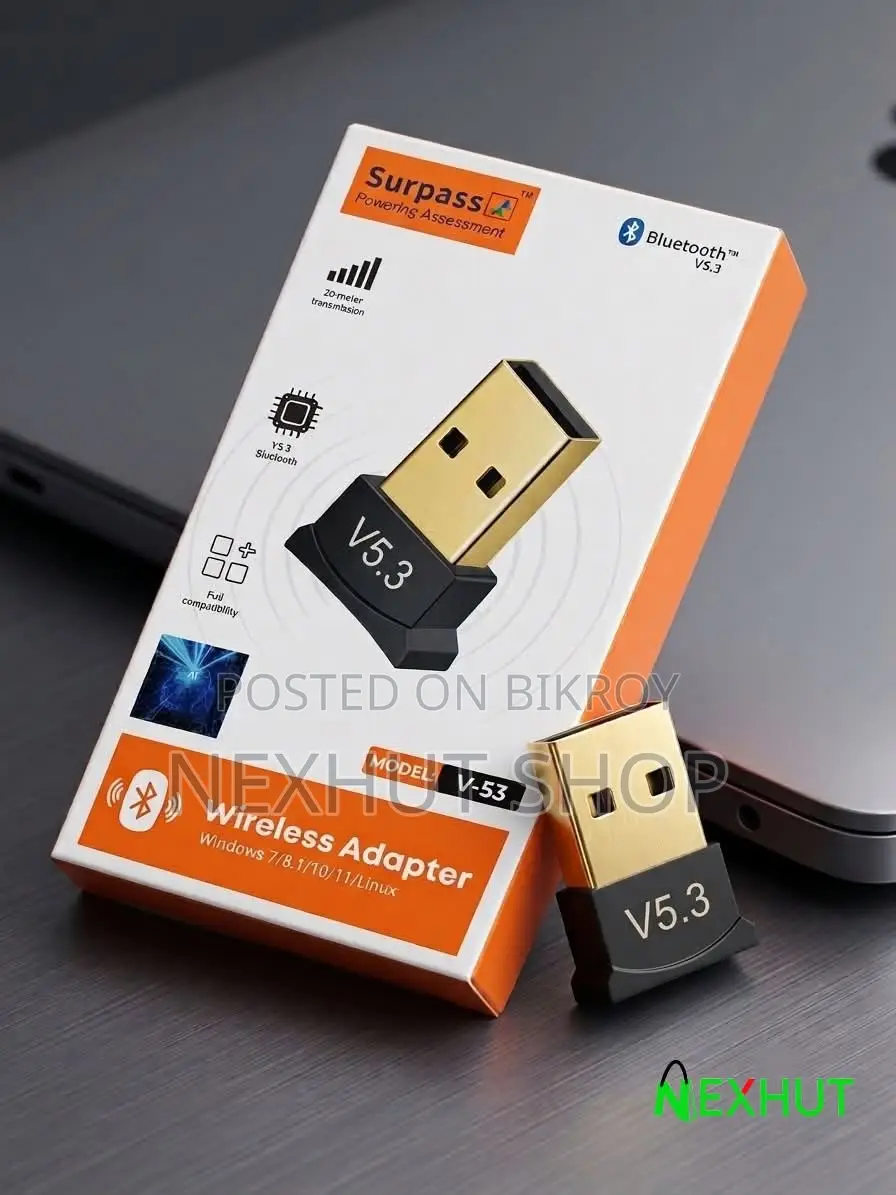 Surpass Wireless Bluetooth 5.0 Adapter | Windows 7/8.1/10/11 Linux